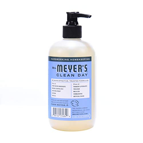 MRS. MEYER'S CLEAN DAY Bluebell Liquid Hand Soap for Sensitive Skin, Fresh Scent, 1|5 Fl Oz (Pack of 1)
| MRS. MEYER'S