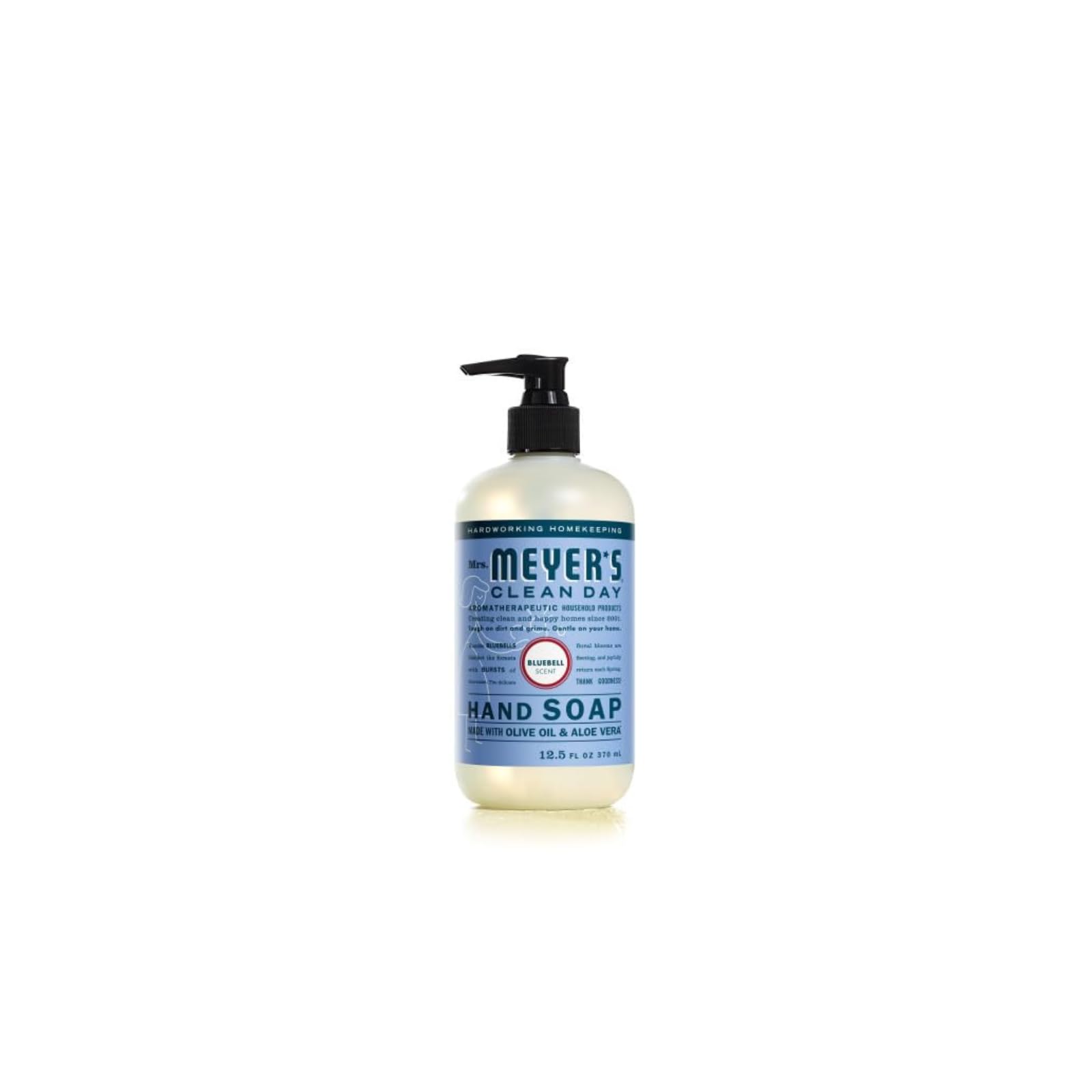 MRS. MEYER'S CLEAN DAY Bluebell Liquid Hand Soap for Sensitive Skin, Fresh Scent, 1|5 Fl Oz (Pack of 1)
| MRS. MEYER'S